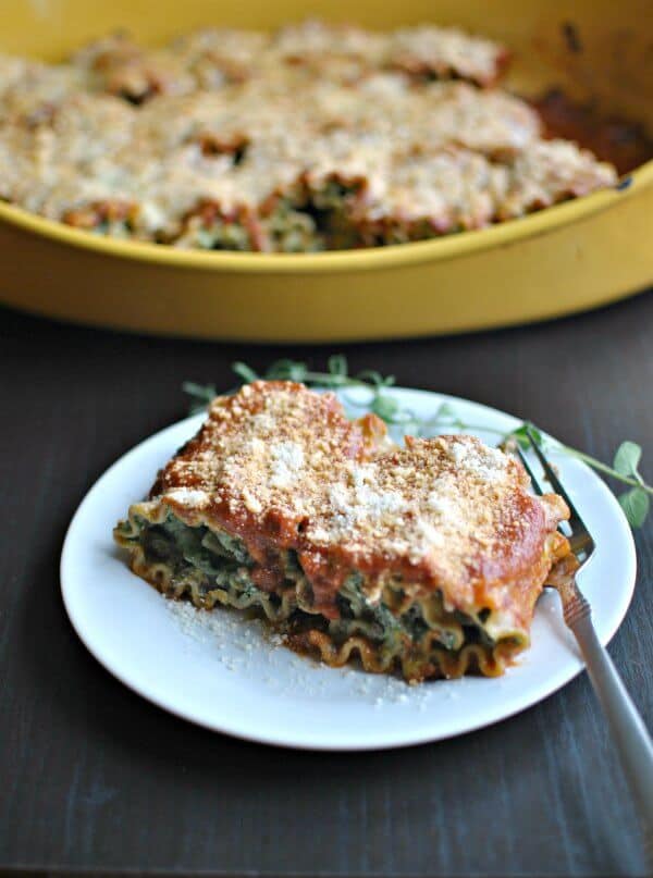 beef spinach lasagna roll-ups