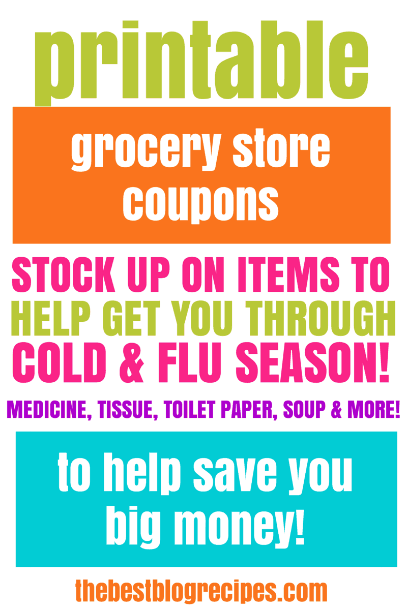 Free Printable Grocery Coupons For Cold Flu Season