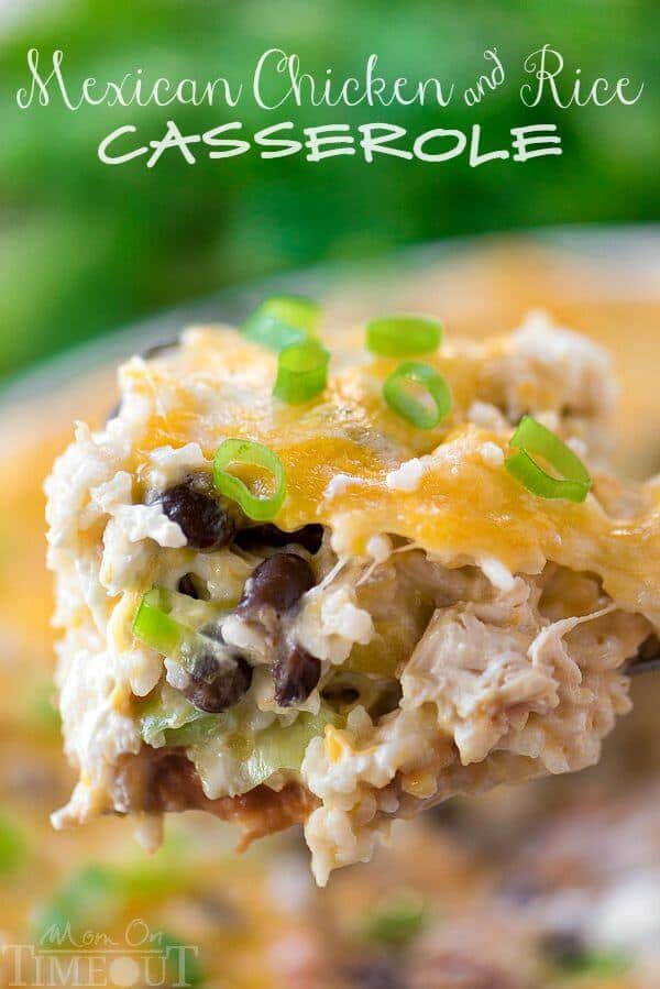 Easy Mexican Chicken and Rice Casserole - The Best Blog Recipes