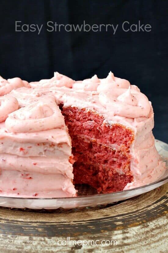 Easy Strawberry Cake The Best Blog Recipes