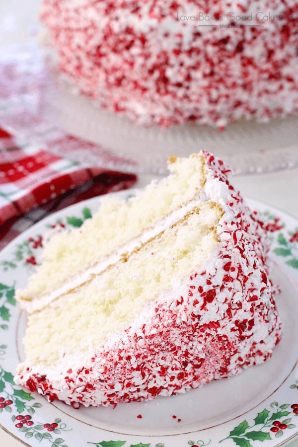 Holiday Peppermint Cake - The Best Blog Recipes