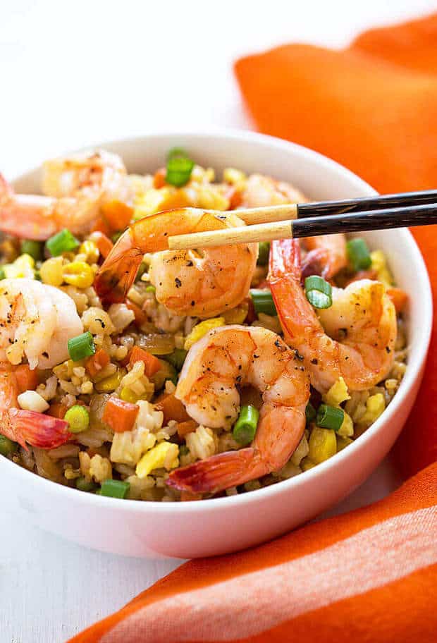 Better Than Takeout Shrimp Fried Rice - The Best Blog Recipes