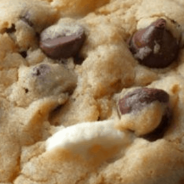 A close up of food, with Cookie