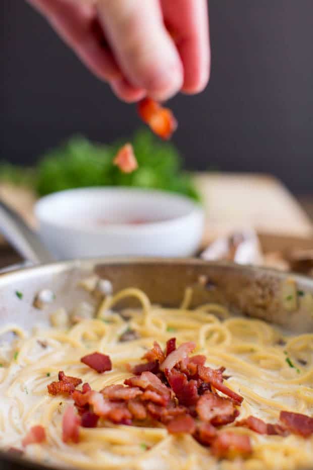 Spaghetti Pasta Carbonara