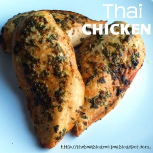 Thai Chicken from {The Best Blog Recipes}