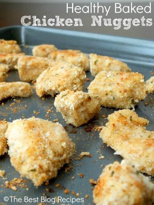 Healthy Baked Chicken Nuggets | The Best Blog Recipes