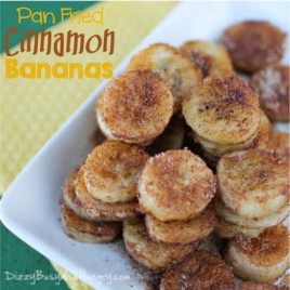 Pan Fried Cinnamon Bananas | The Best Blog Recipes