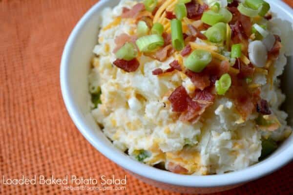 Loaded Baked Potato Salad | The Best Blog Recipes