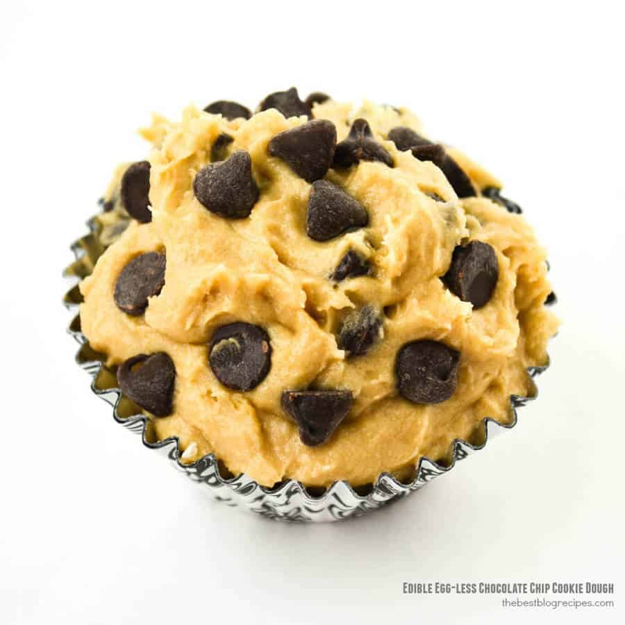 Edible Egg-Less Chocolate Chip Cookie Dough
