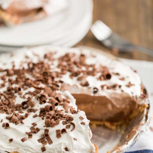 Chocolate Pudding Pie -- The Best Blog Recipes