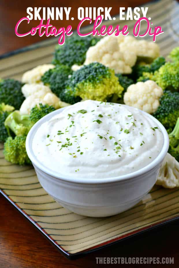 Skinny Quick And Easy Cottage Cheese Dip