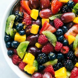 Blackberry Lime Fruit Salad -- Part of the Best Fruit Salad Recipe