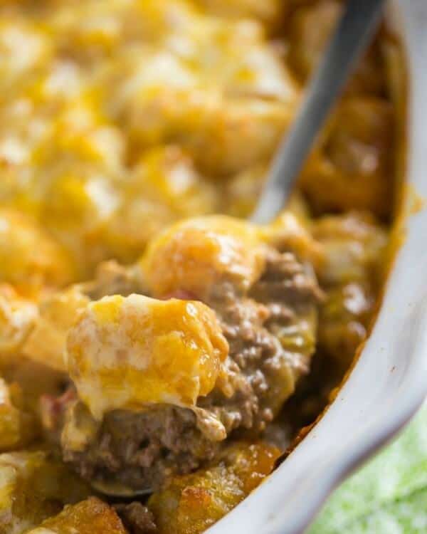 Mexican Tater Tot Casserole - The Best Blog Recipes