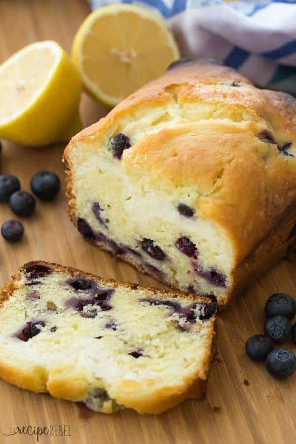 Cream Cheese Filled Blueberry Lemon Bread is sweet, tangy and filled with a decadent cheesecake layer! Let’s call it breakfast or dessert