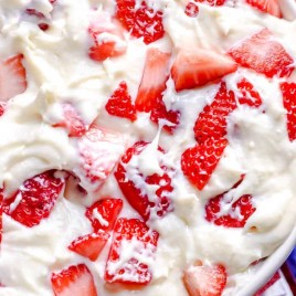 Strawberry Cheesecake Salad--Part of The Best Cheesecake Salad Recipes
