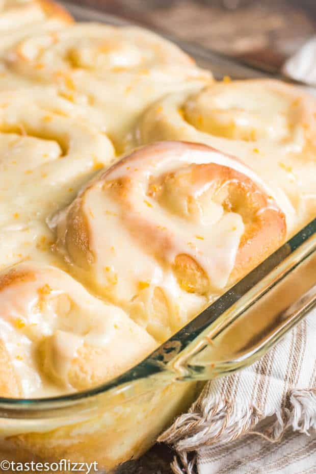Looking for a new sweet roll to try? Try this Orange Rolls recipe that is infused with orange flavor in the dough, filling and the sweet glaze on top. These super soft rolls are THE BEST!