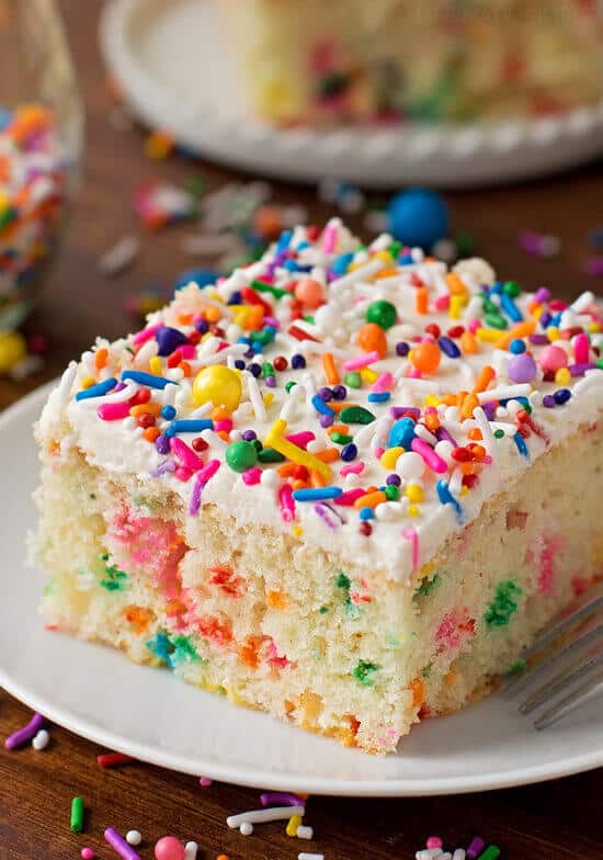 Homemade Funfetti Cake The Best Blog Recipes