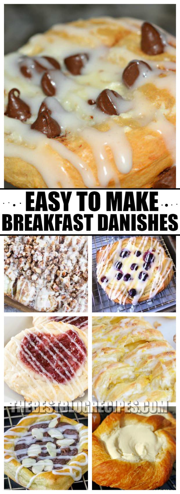 We all need Easy to Make Breakfast Danishes to Start Mornings off Right. Seriously, everyone needs a morning boost, and these delectable danishes are the way to kick off your day in the best possible way!