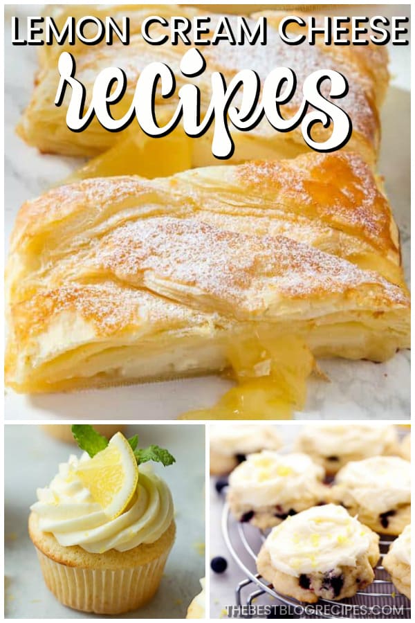 Lemon Cream Cheese Dessert Recipes