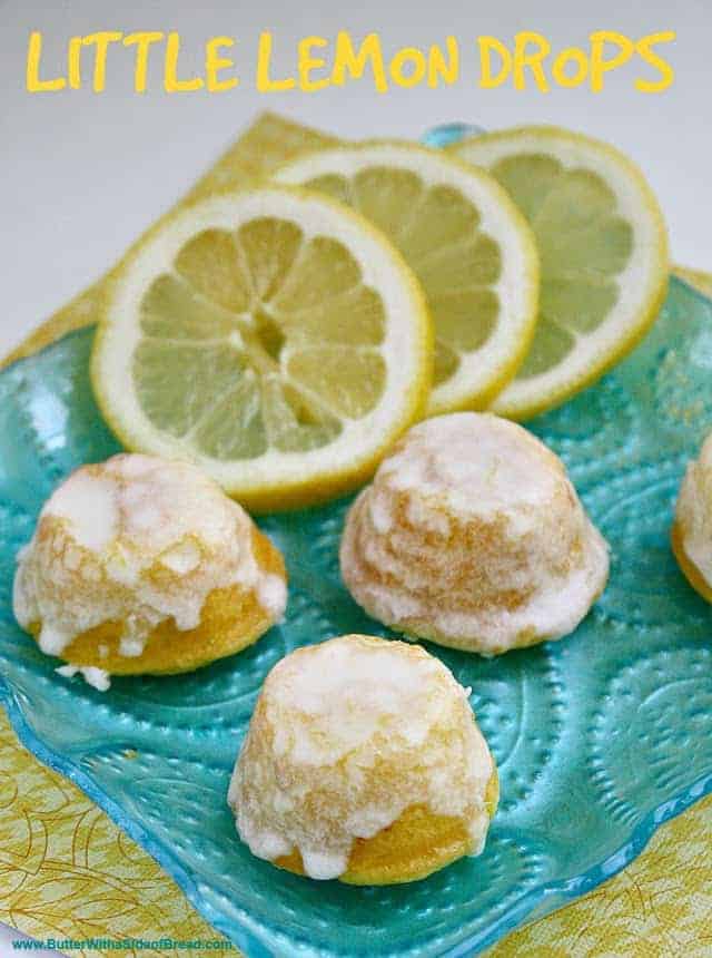 Little Lemon Drops are delicious bite-sized treats that start with a cake mix  – they are the perfect treat to take to your next party!