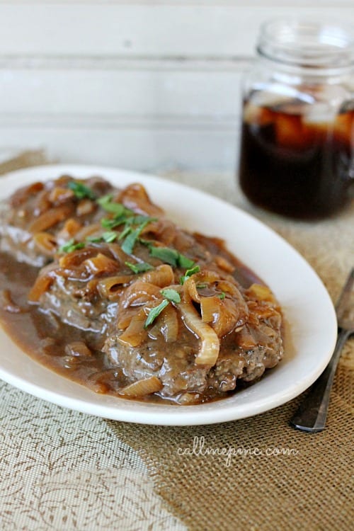 An all-time classic and easy-to-make this Hamburger Steak with Onions and Brown Gravy Recipe is sure to get rave reviews from your family. It cooks quickly for busy week night meals.