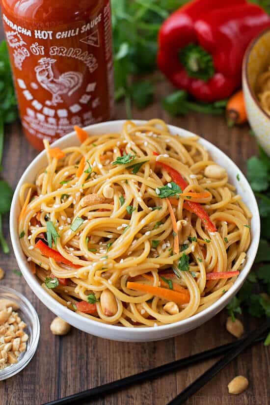 20 Minute Spicy Thai Noodles - The Best Blog Recipes