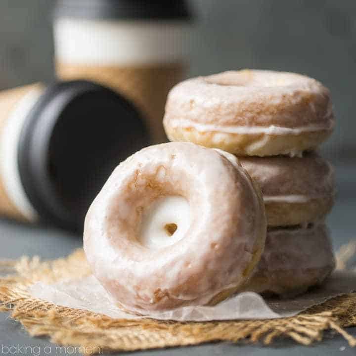 Glazed Donuts: simple, old fashioned and so good with your morning coffee! You won’t believe how quick and easy these are to make.
