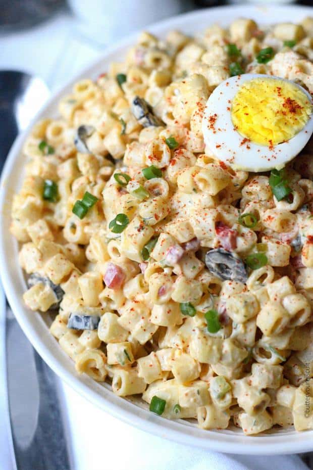 Not all macaroni salads are the same, there are so many different varieties. This one is simple, inexpensive and uses easy ingredients