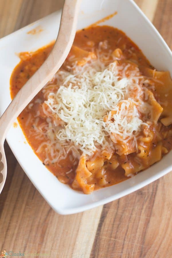 low cooker lasagna soup – sounds kind of different, right? I promise it’s one dish you don’t want to miss out on this season!