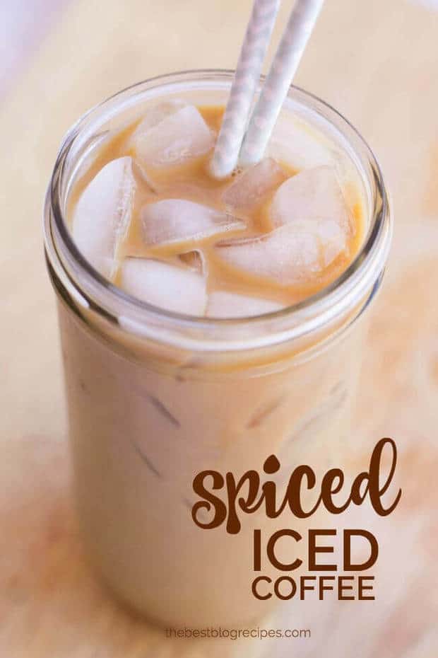 main recipe for spiced iced-coffee