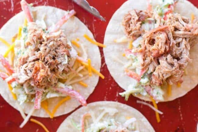 Recipe for Pulled Pork Wraps