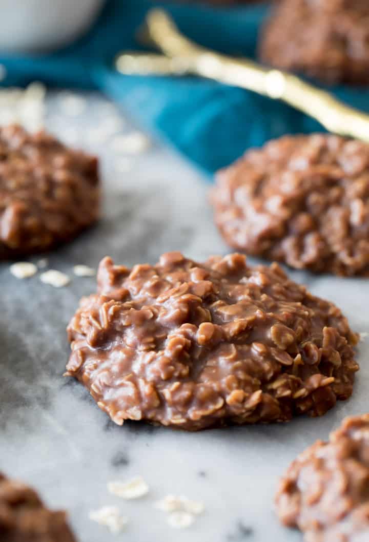 Chocolate Peanut Butter No Bake Cookies have been a staple in my household since a friend shared the recipe with me over a decade ago. They’re simple to make with just a handful of ingredients that you probably already have on hand.