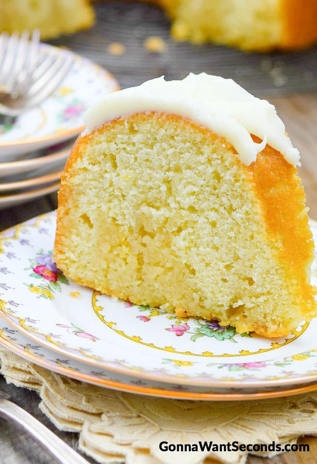 This unique Kentucky Butter Cake is tender, moist and deliciously unique. The cake is soaked with a wonderful Butter Sauce then topped in an amazing Butter Glaze.