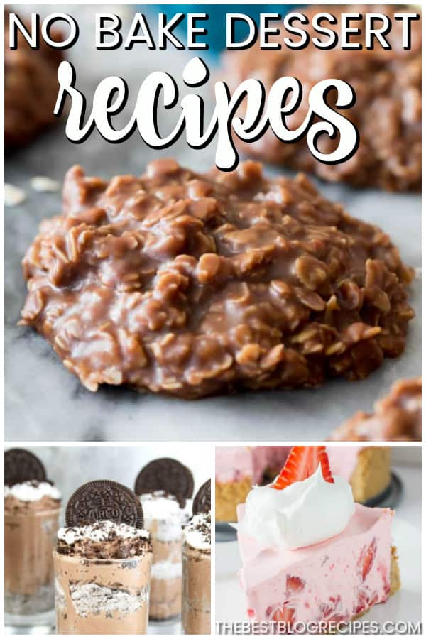 No Bake Dessert Recipes are some of the best treats out there. Between their amazing flavor and easy instructions, these recipes are the best of the best!