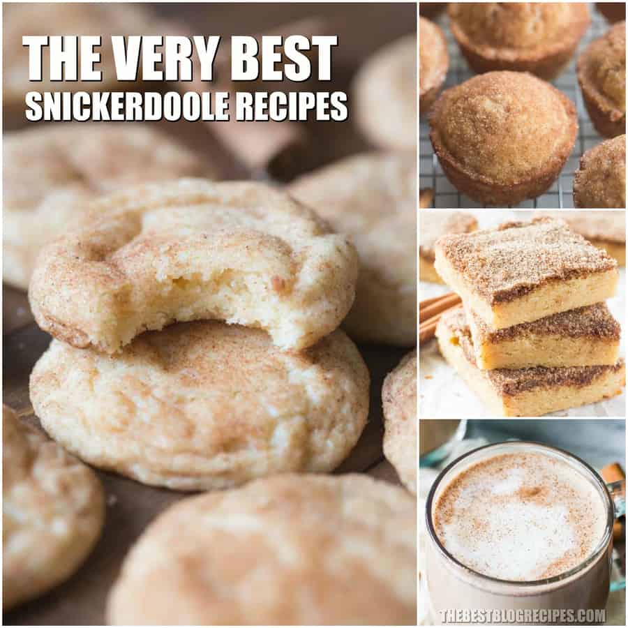 Old Fashioned Snickerdoodle Recipes are exactly what is missing from your recipe book. We all love the amazing cinnamon and sugar flavor of a classic snickerdoodle, and the recipes in this list are twists on the traditional sweet cookie we already love so much!