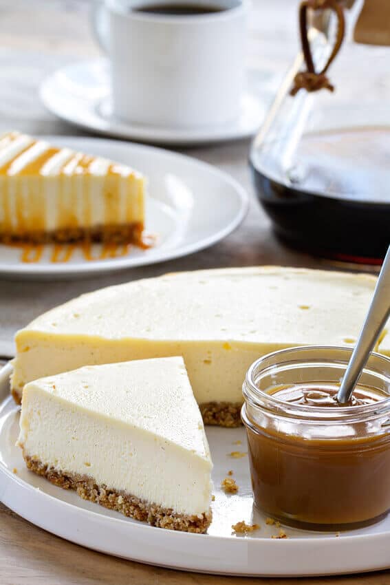 Salted Caramel Cheesecake - The Best Blog Recipes