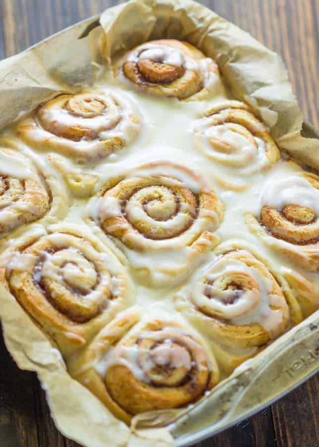 Fluffy and soft cinnamon rolls taste even better than Cinnabon and are ready in just 45 minutes!