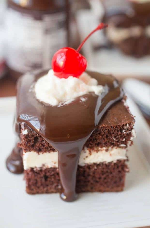 You are not going to believe how easy and amazing this Hot Fudge Cake Recipe is.