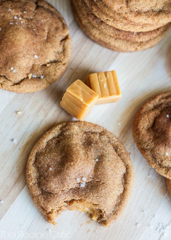 Oh my gosh. These cookies are amazing. One of my favorite kind of cookie is a snickerdoodle. It brings back so many memories when I was little helping my mom make them in the kitchen for a Sunday treat. My favorite part was rolling the cookie balls in the cinnamon sugar.