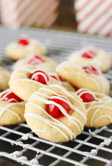Cherry Almond Cookies - The Best Blog Recipes
