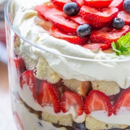 MIXED BERRY TRIFLE