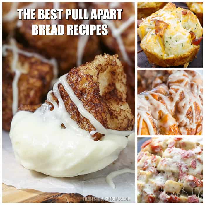 We are so excited to share The Best Pull Apart Bread Recipes because we know you will want to make them time and time again. With sweet and savory flavors to choose from, these breads are perfect for any and every yummy occasion!