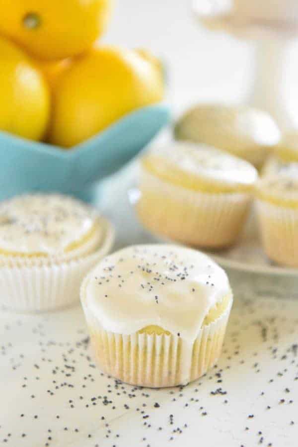 You just need one bowl to make these bright and zesty muffins that are bursting with flavor and topped with a sweet lemon glaze!