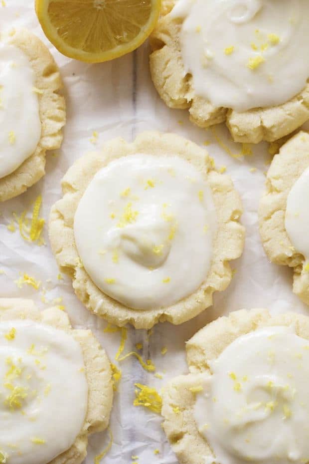 Amazingly soft and perfect lemon sugar cookies with the best lemon cream cheese frosting on top!