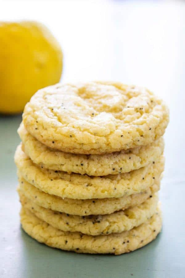 A sweet & simple twist on the classic cake. These Lemon Poppy Seed Sugar Cookies are soft & chewy topped with a light lemon buttercream. A fantastic Easter & Spring treat.