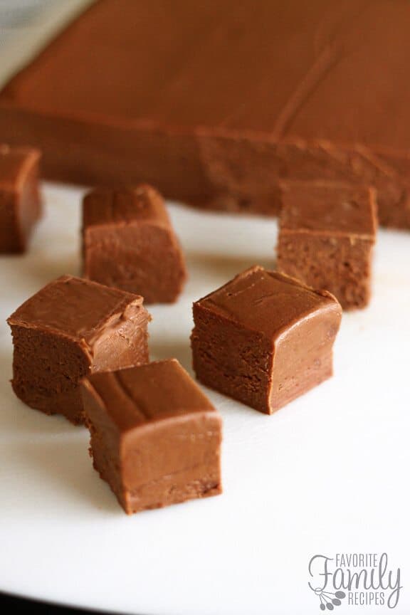 This See’s Fudge Recipe is the easiest, most foolproof fudge recipe ever! It never gets grainy and comes out perfectly every time.