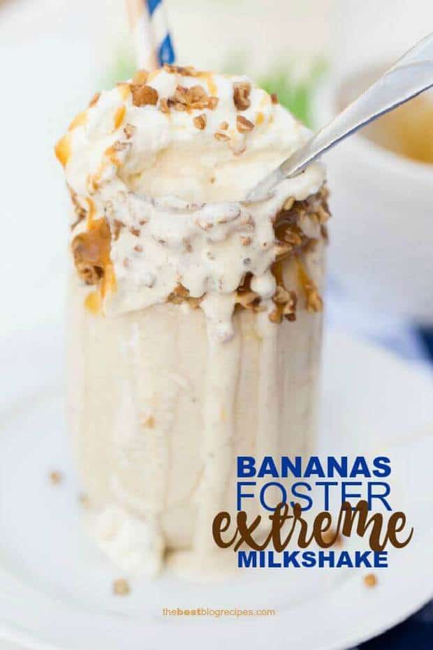 Bananas Foster Extreme Milkshake Recipe