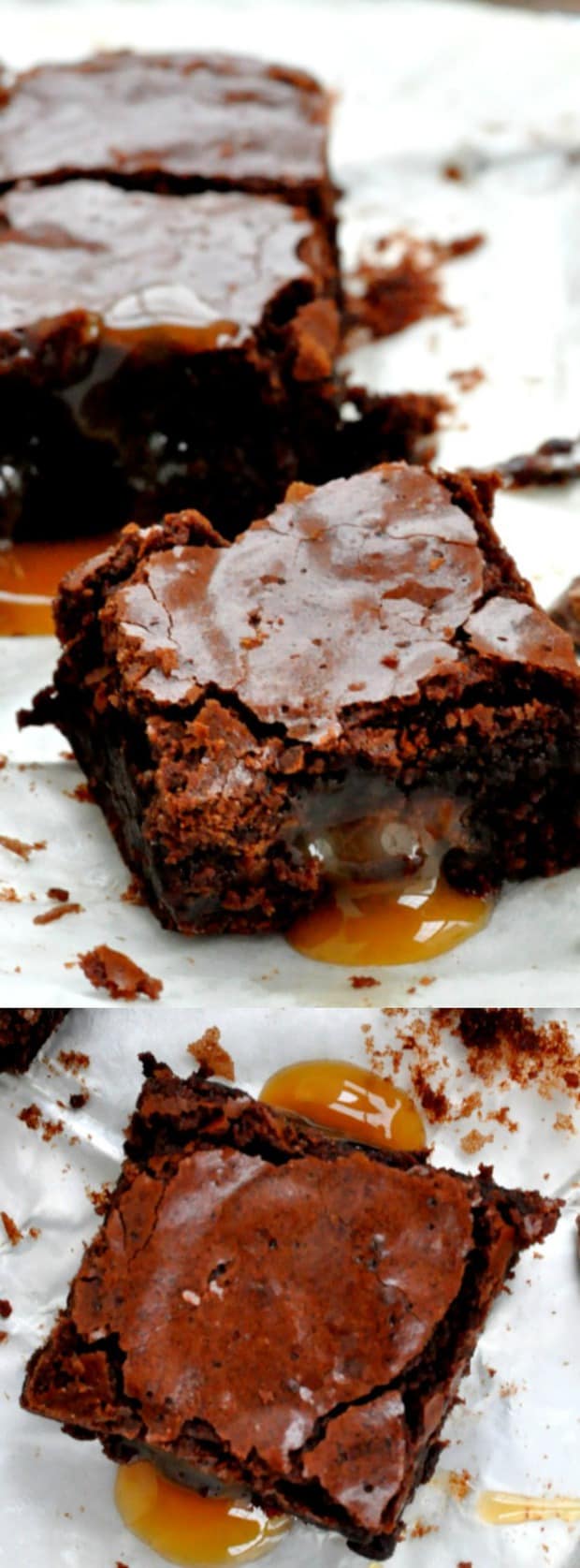 Fudgy Rolo Brownies - The Best Blog Recipes