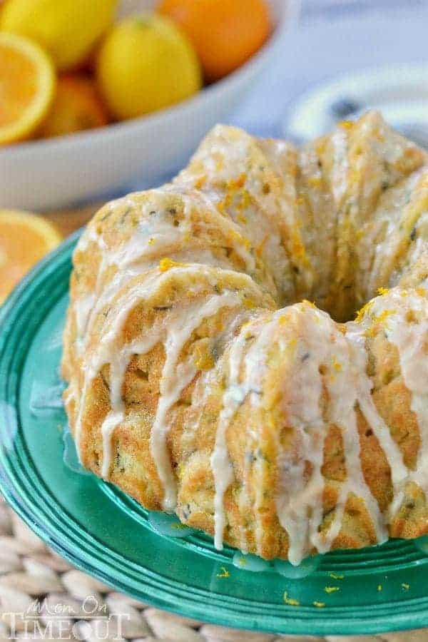 This perfectly moist Zucchini Bundt Cake with Orange Glaze will make a beautiful addition to any meal!