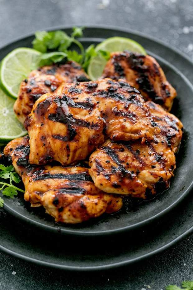 Grilled Chili Lime Chicken is made with tender and juicy grilled chicken with the best chili lime marinade!  This is one that your family will love!